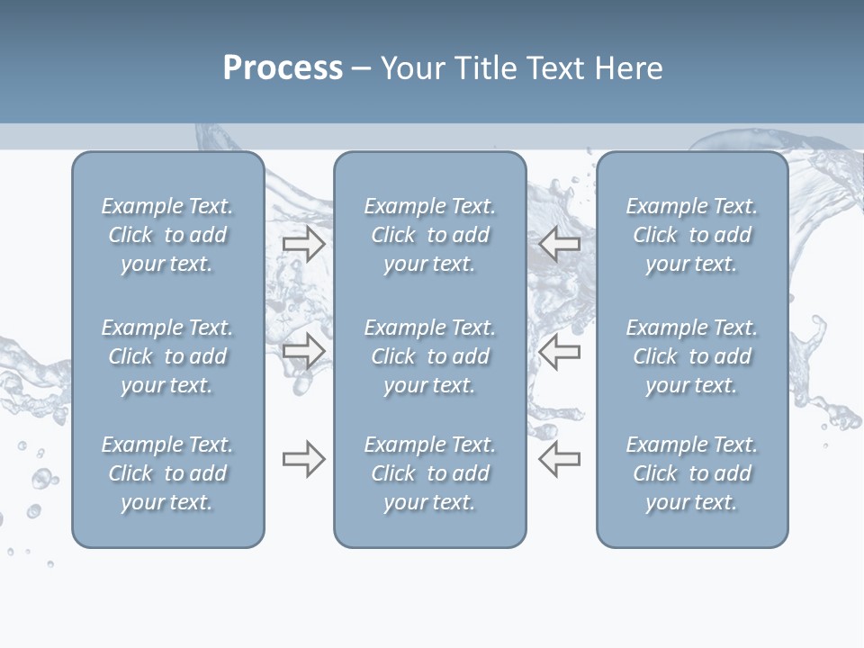 Isolated White Wash PowerPoint Template