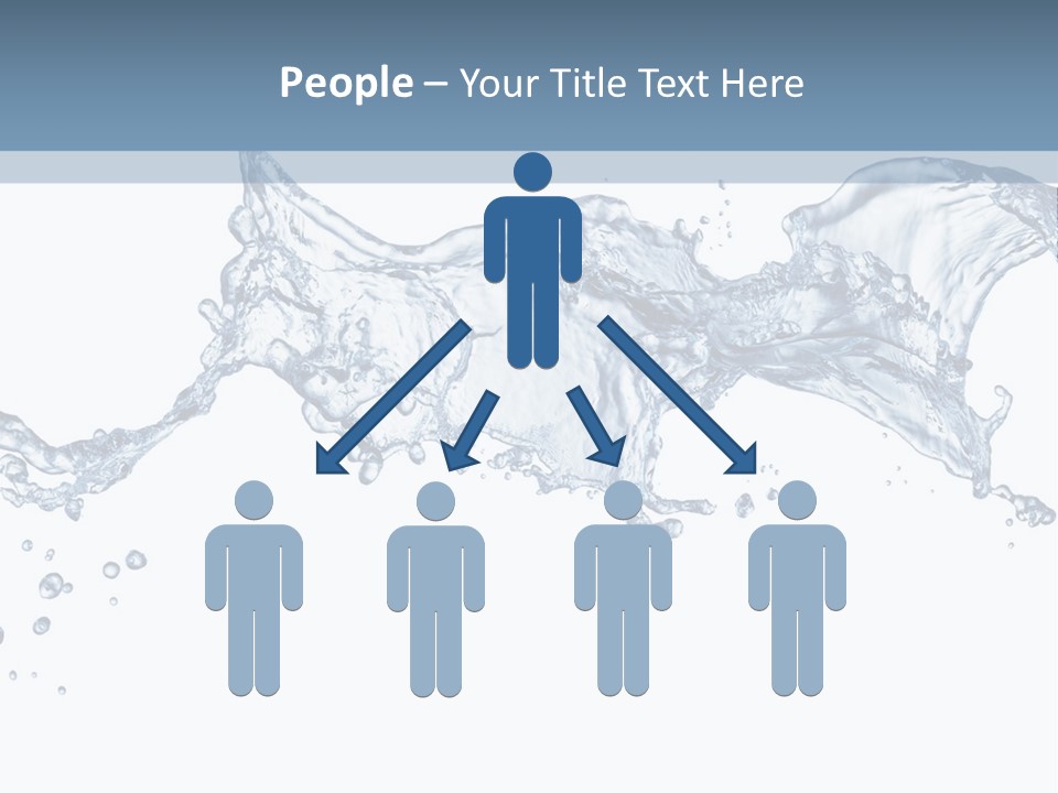 Isolated White Wash PowerPoint Template