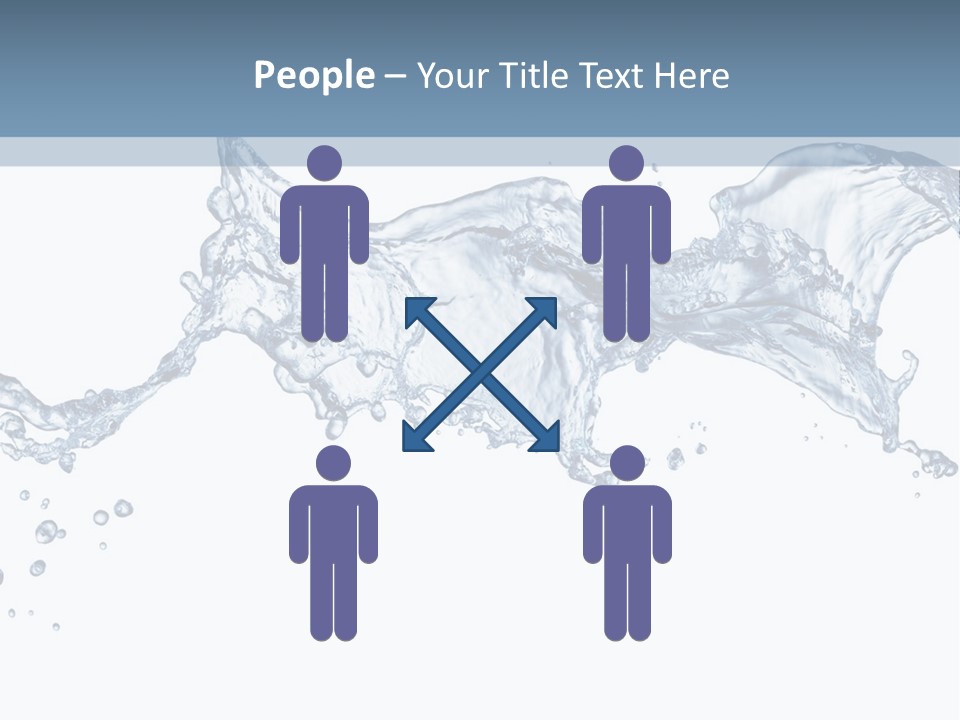 Isolated White Wash PowerPoint Template