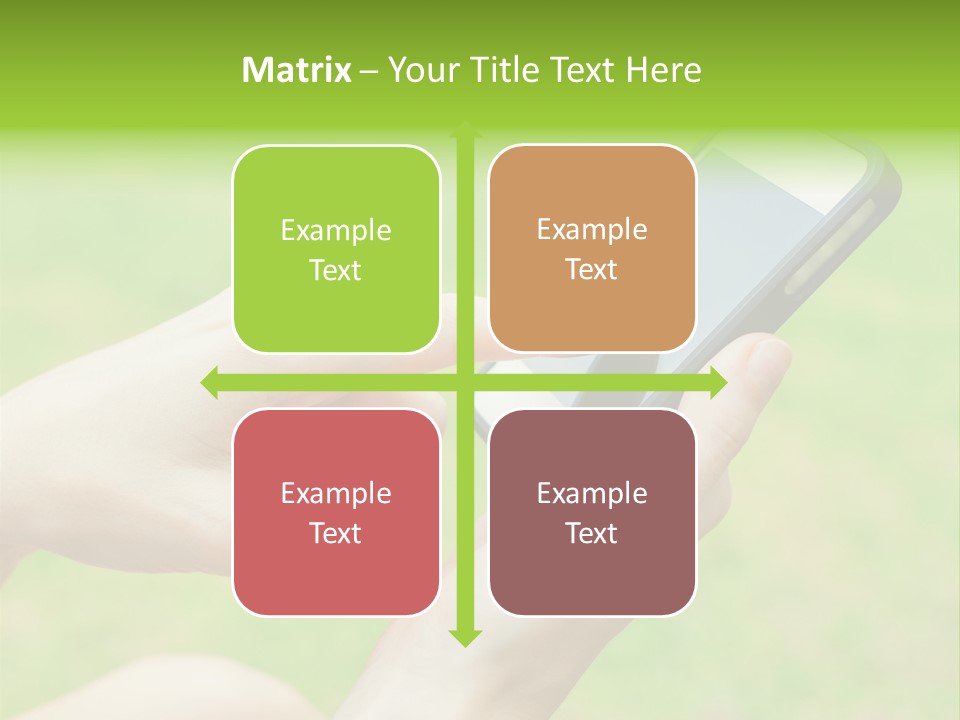 Wellbeing Background Care PowerPoint Template