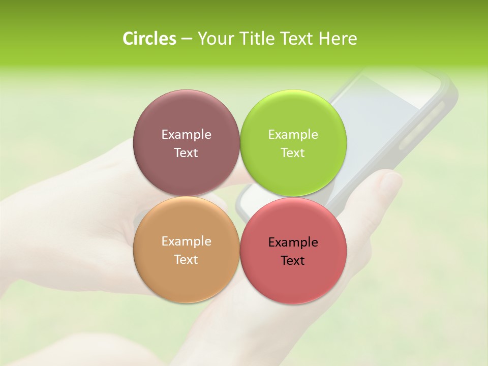 Wellbeing Background Care PowerPoint Template