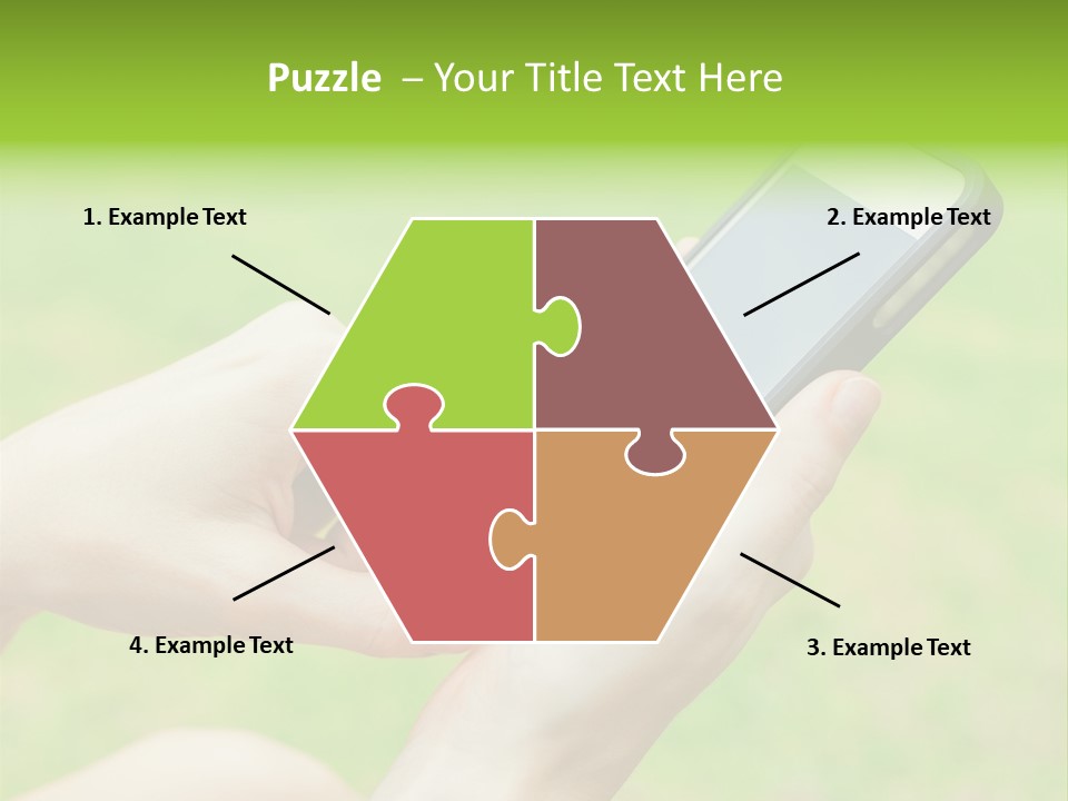 Wellbeing Background Care PowerPoint Template