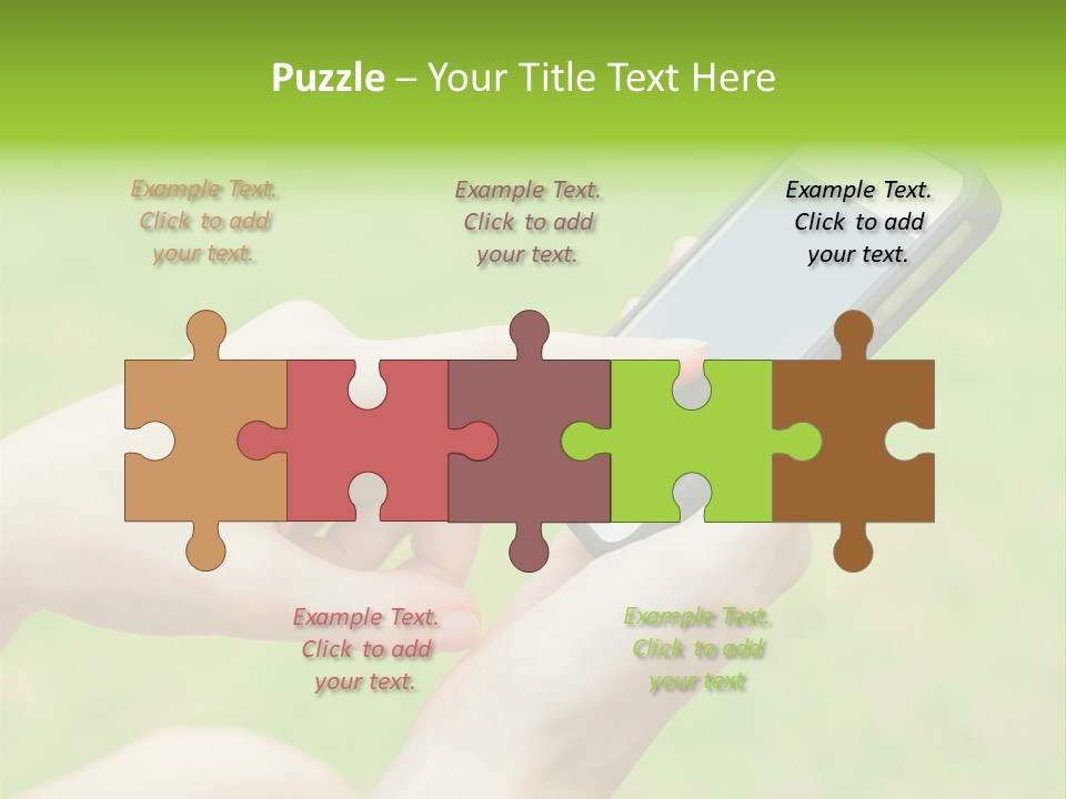 Wellbeing Background Care PowerPoint Template