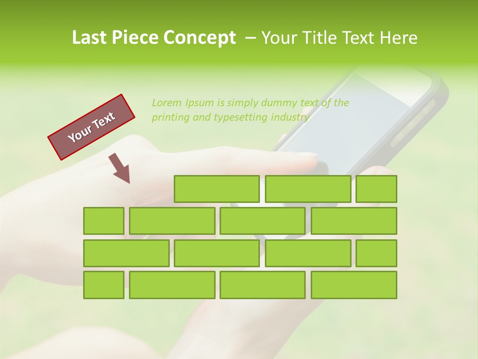 Wellbeing Background Care PowerPoint Template