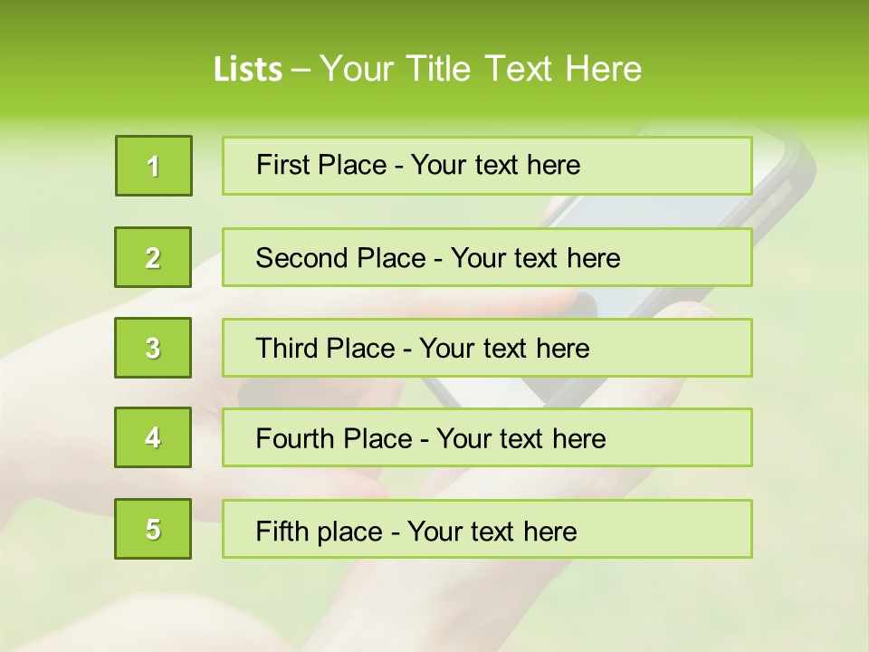 Wellbeing Background Care PowerPoint Template