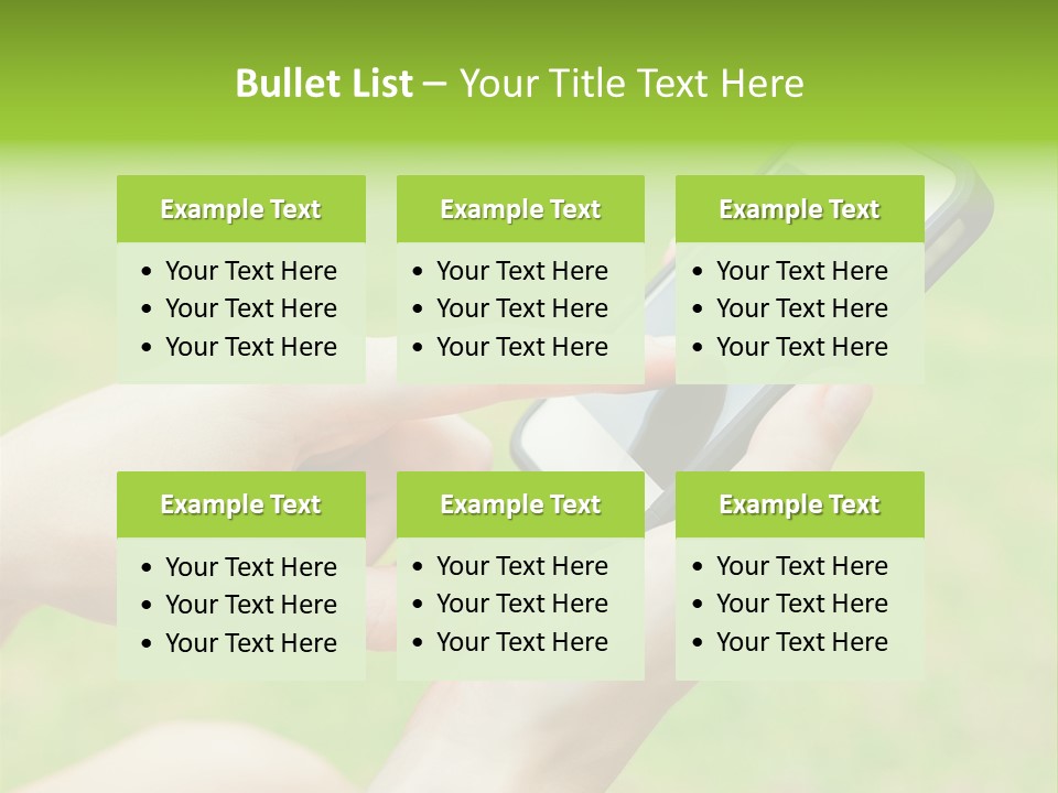 Wellbeing Background Care PowerPoint Template