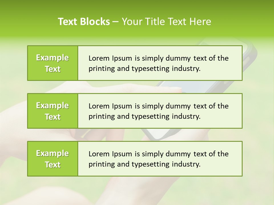 Wellbeing Background Care PowerPoint Template