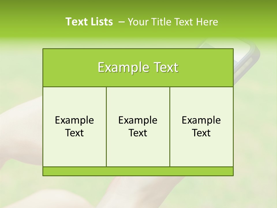 Wellbeing Background Care PowerPoint Template
