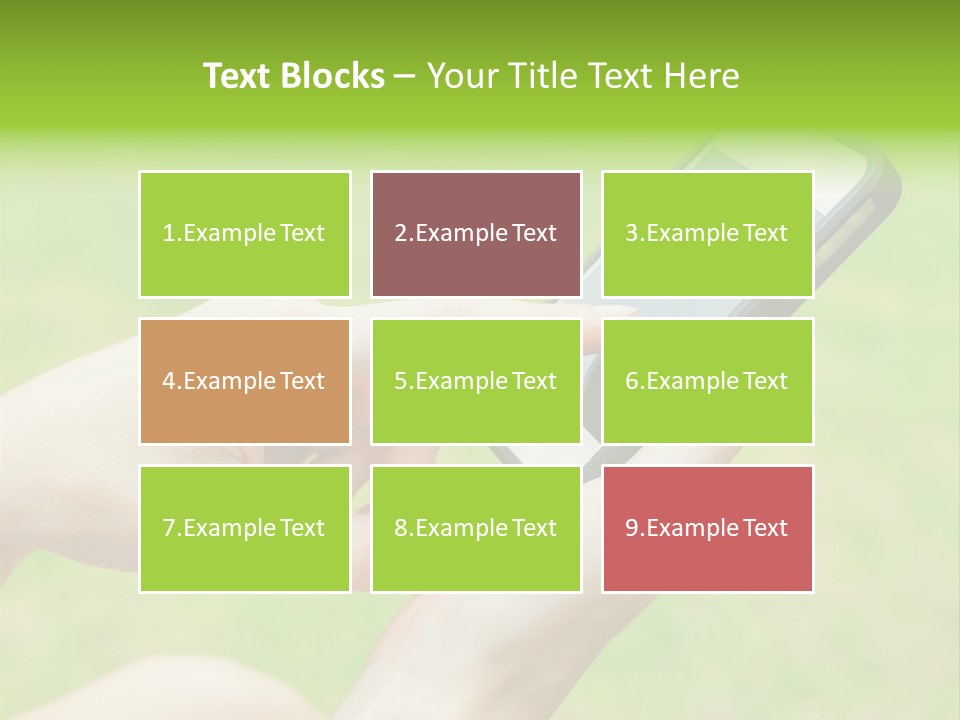 Wellbeing Background Care PowerPoint Template