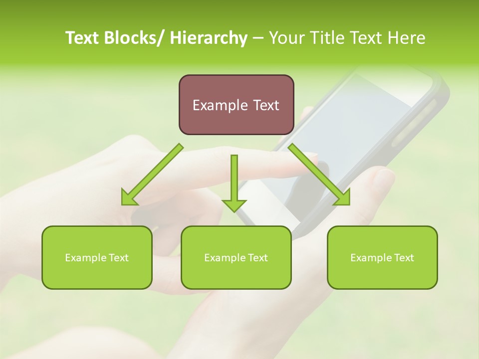 Wellbeing Background Care PowerPoint Template