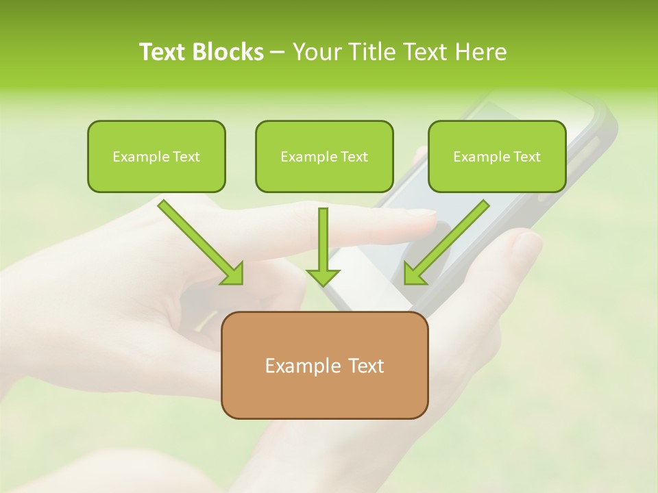 Wellbeing Background Care PowerPoint Template