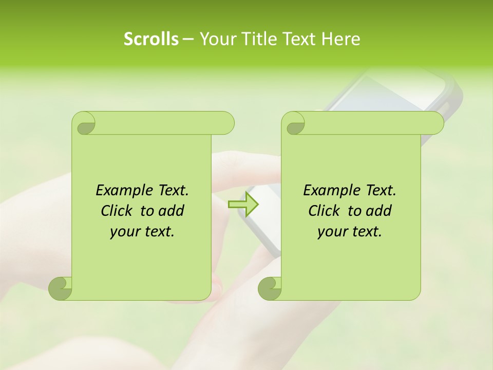 Wellbeing Background Care PowerPoint Template
