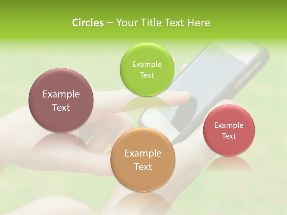 Wellbeing Background Care PowerPoint Template