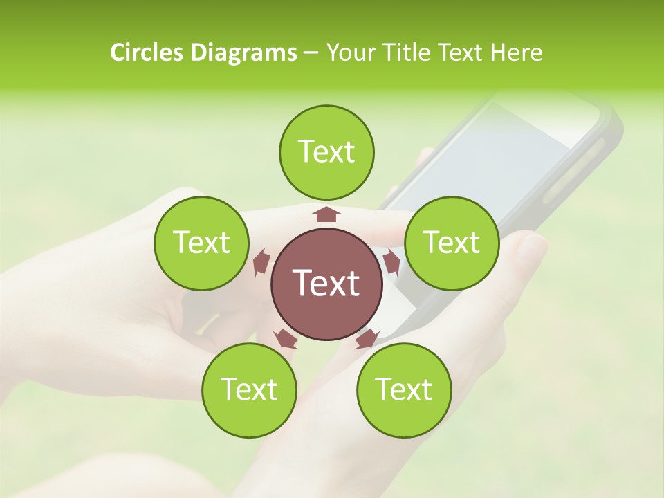 Wellbeing Background Care PowerPoint Template