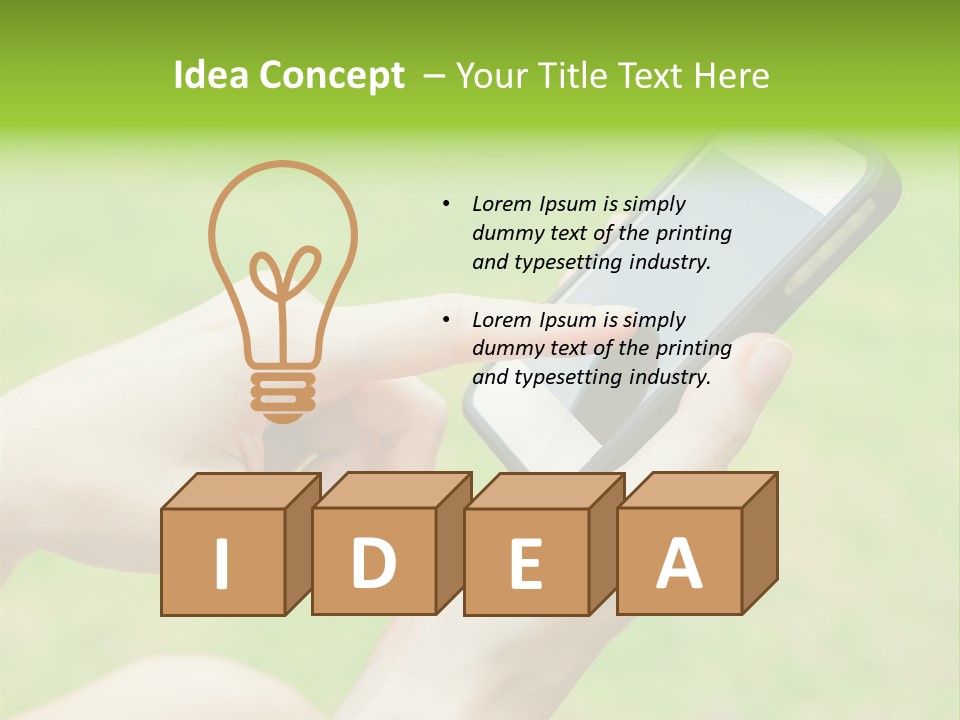 Wellbeing Background Care PowerPoint Template