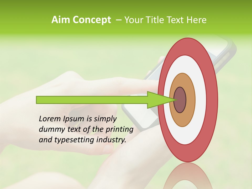 Wellbeing Background Care PowerPoint Template