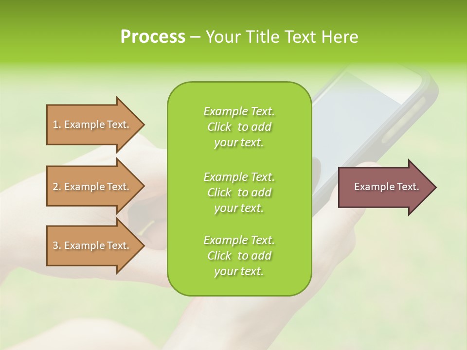 Wellbeing Background Care PowerPoint Template