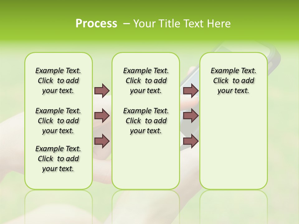 Wellbeing Background Care PowerPoint Template