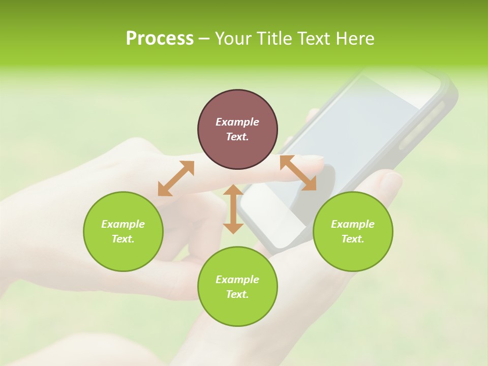 Wellbeing Background Care PowerPoint Template