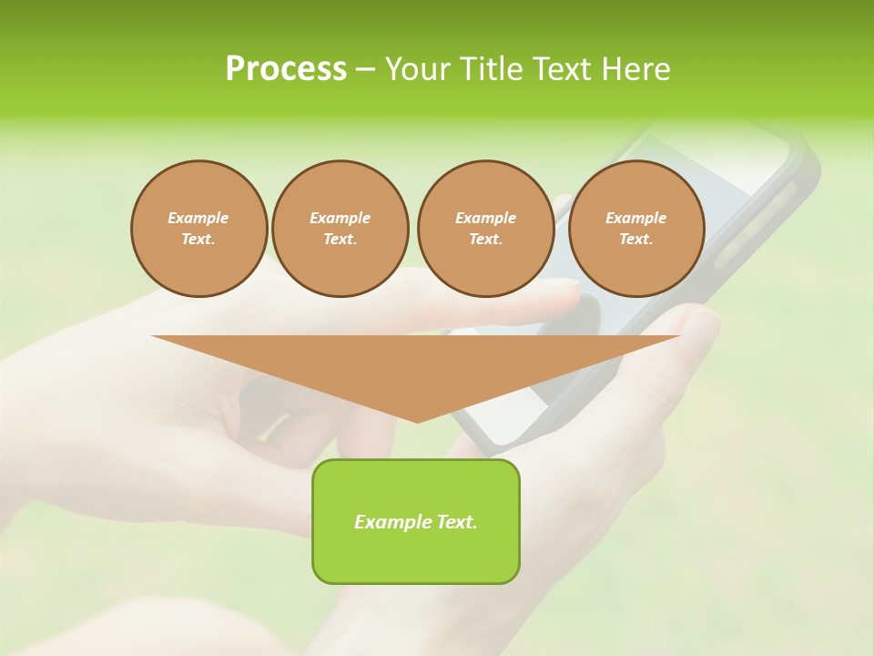 Wellbeing Background Care PowerPoint Template