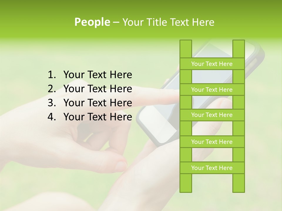Wellbeing Background Care PowerPoint Template