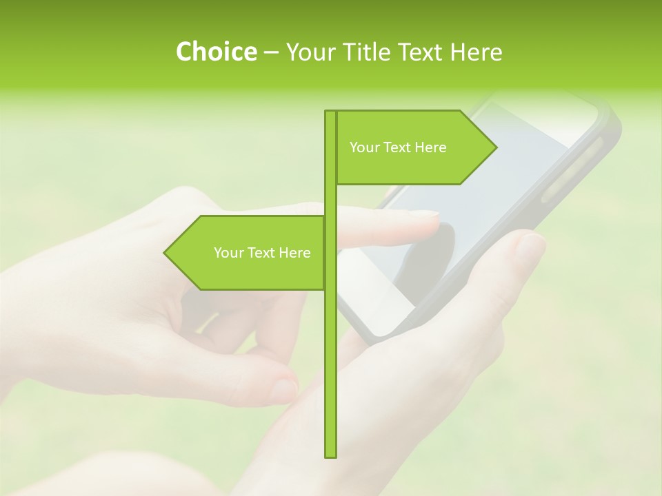 Wellbeing Background Care PowerPoint Template