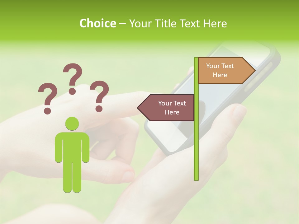 Wellbeing Background Care PowerPoint Template