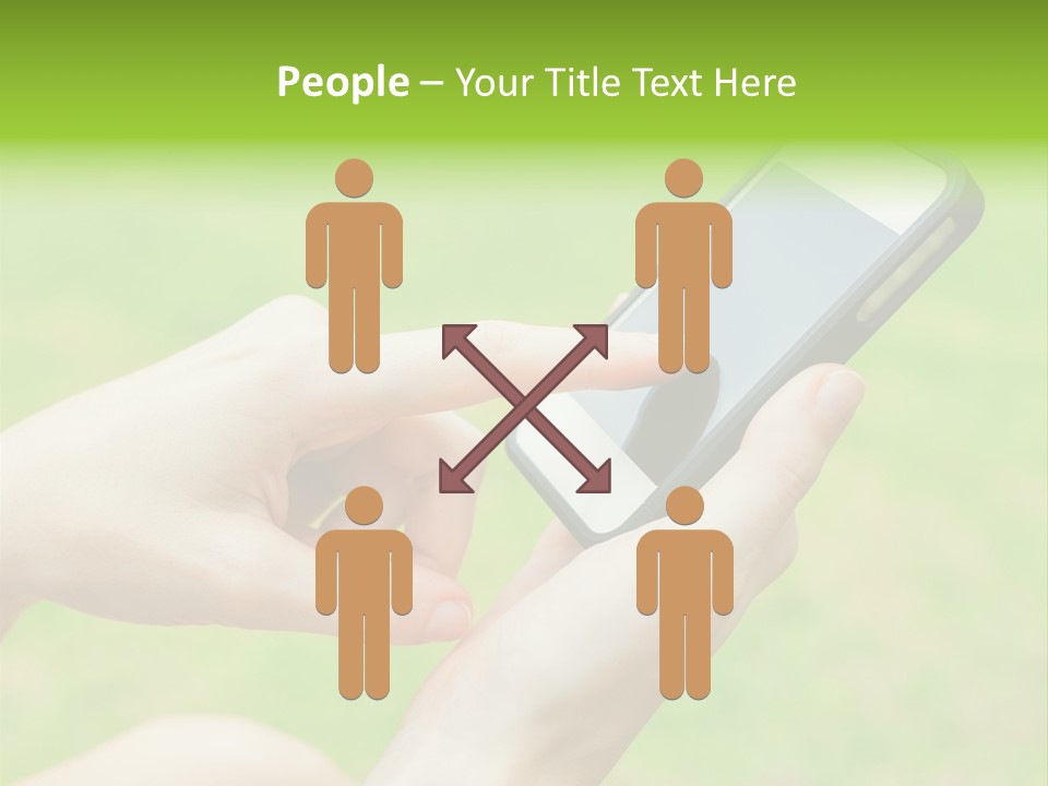 Wellbeing Background Care PowerPoint Template