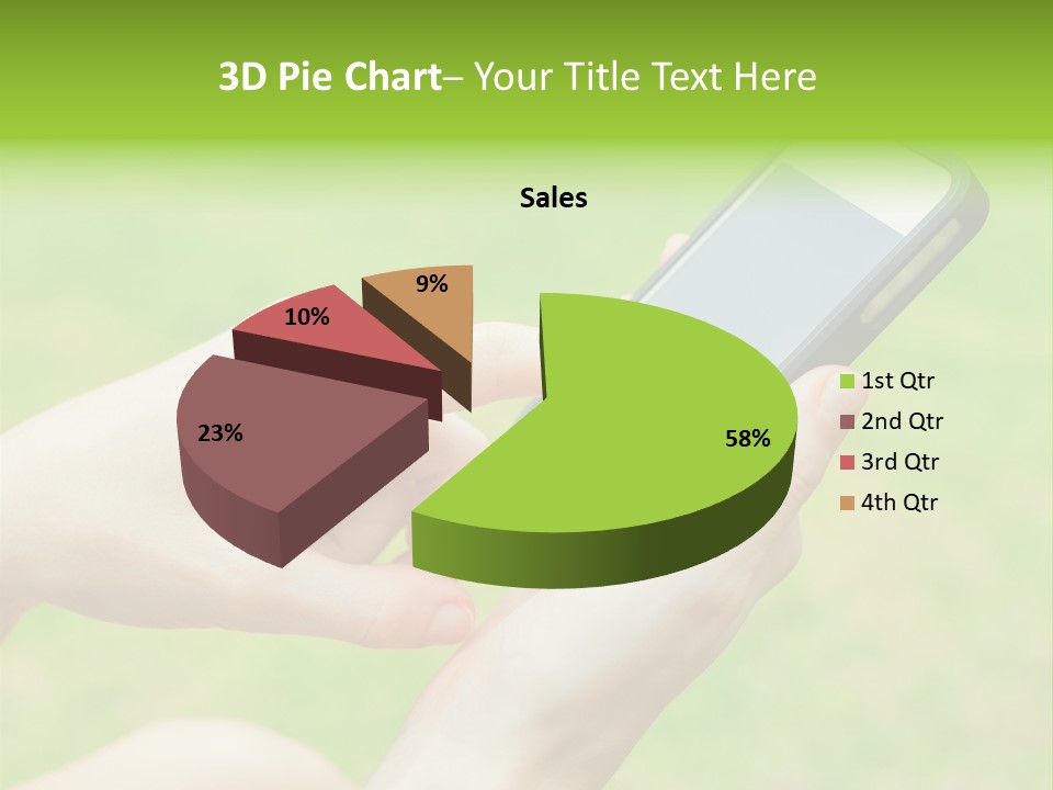 Wellbeing Background Care PowerPoint Template