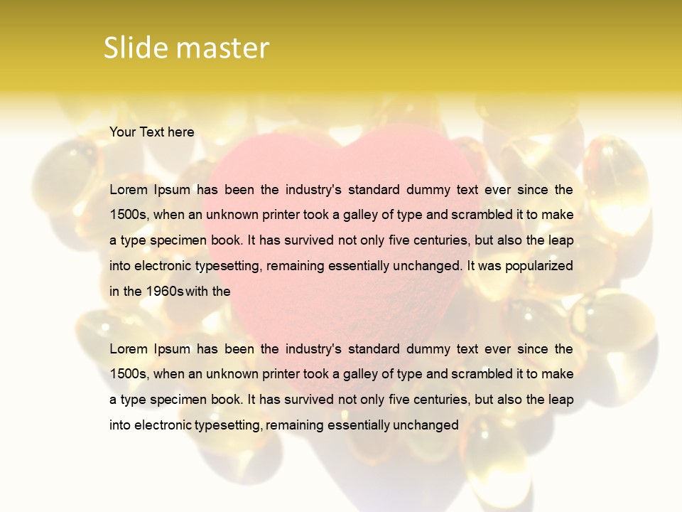 Wellbeing Background Care PowerPoint Template