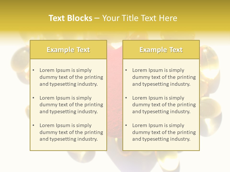 Wellbeing Background Care PowerPoint Template