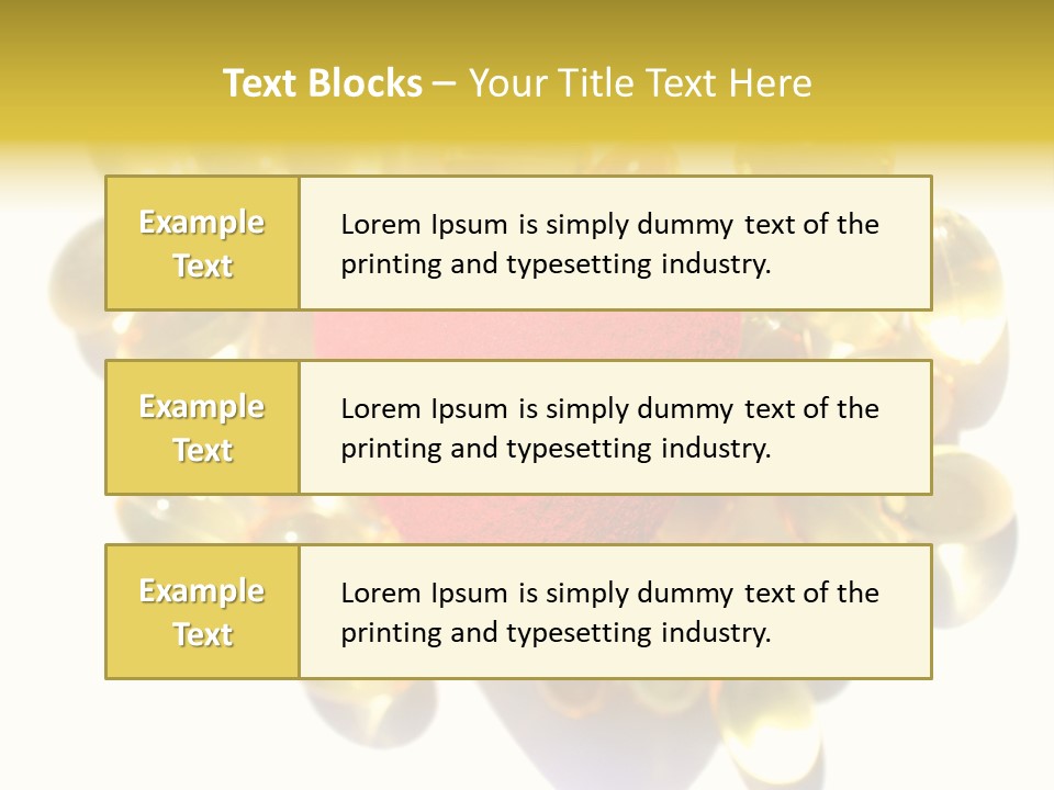 Wellbeing Background Care PowerPoint Template