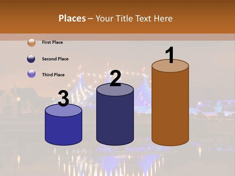 Festival Blue Top PowerPoint Template