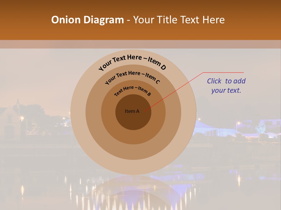 Festival Blue Top PowerPoint Template