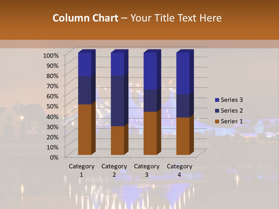 Festival Blue Top PowerPoint Template