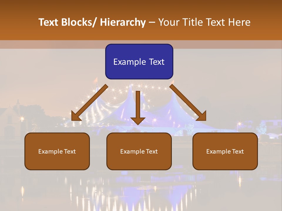 Festival Blue Top PowerPoint Template