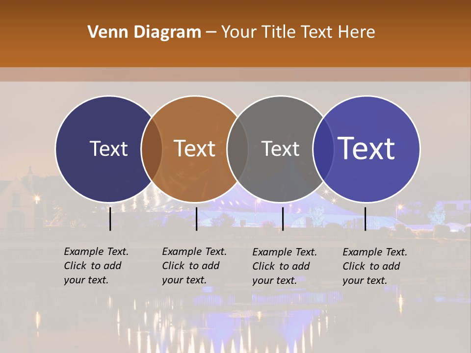 Festival Blue Top PowerPoint Template