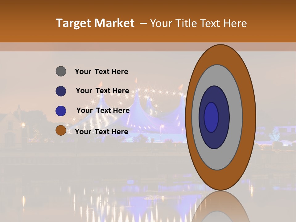 Festival Blue Top PowerPoint Template