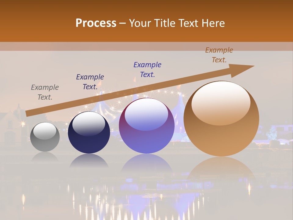 Festival Blue Top PowerPoint Template