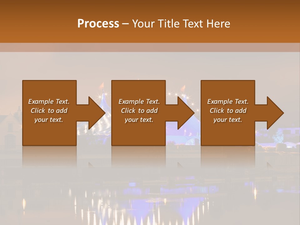 Festival Blue Top PowerPoint Template