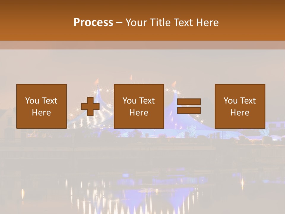 Festival Blue Top PowerPoint Template
