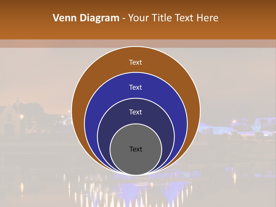 Festival Blue Top PowerPoint Template