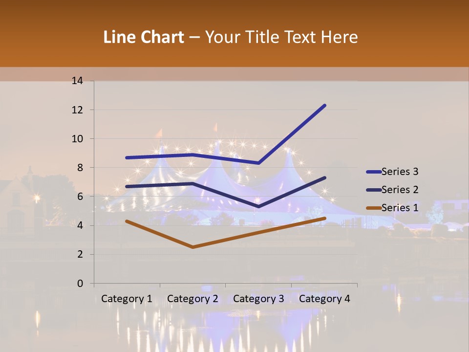 Festival Blue Top PowerPoint Template