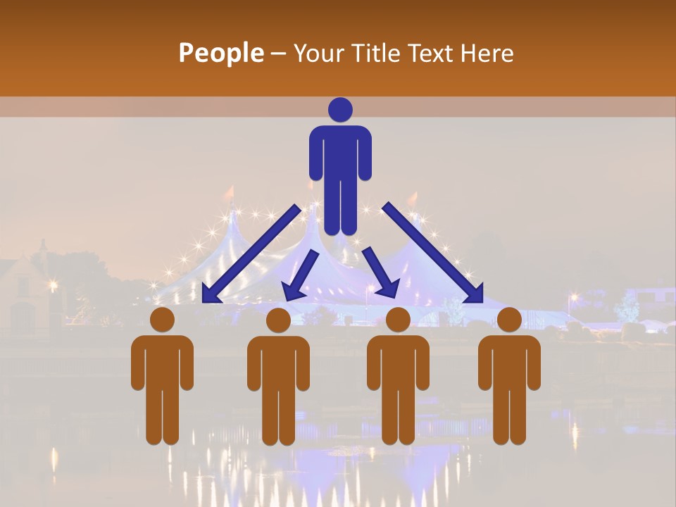 Festival Blue Top PowerPoint Template