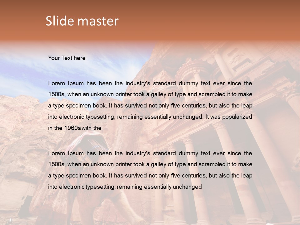 Child Accessibility Lead Pencil PowerPoint Template