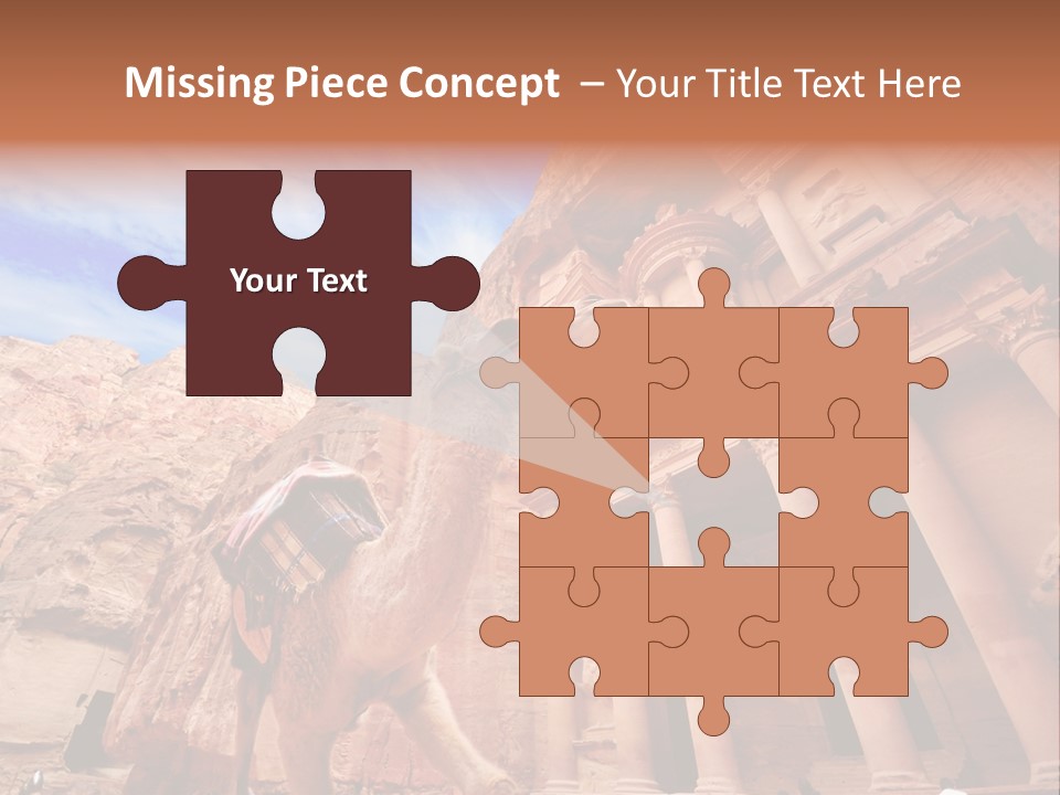 Child Accessibility Lead Pencil PowerPoint Template