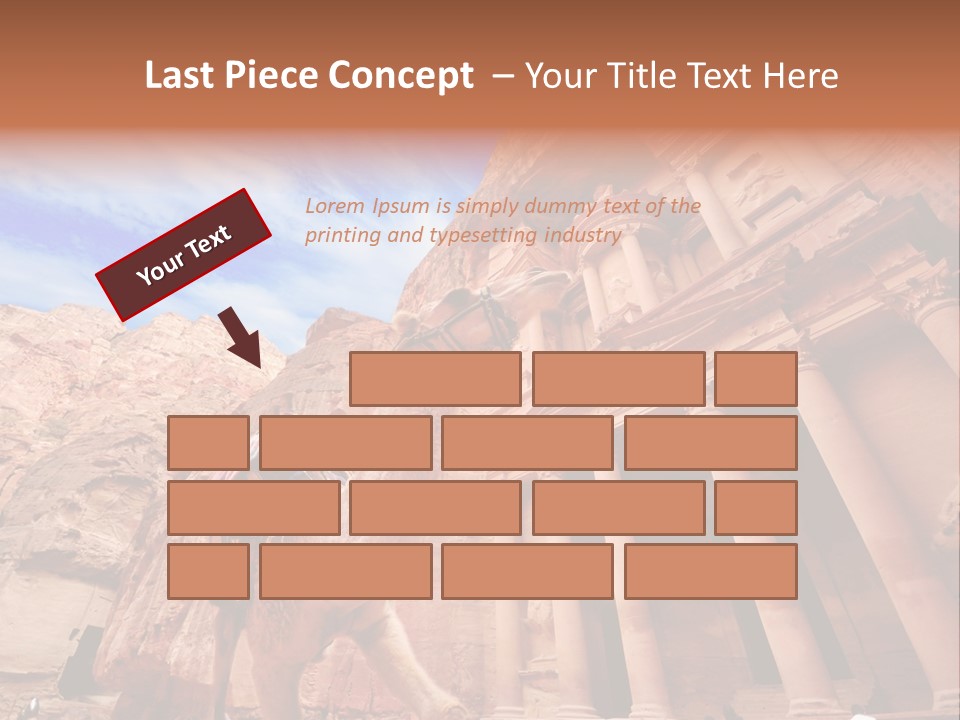 Child Accessibility Lead Pencil PowerPoint Template