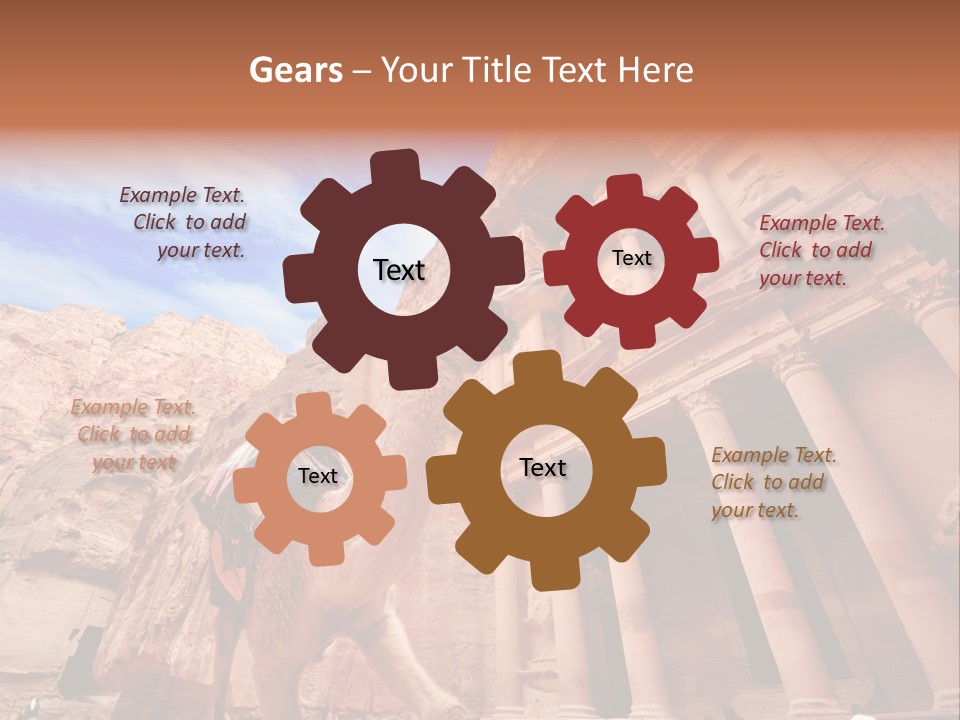 Child Accessibility Lead Pencil PowerPoint Template