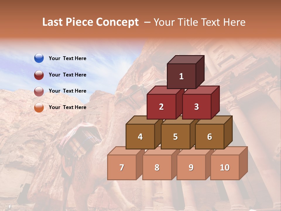 Child Accessibility Lead Pencil PowerPoint Template