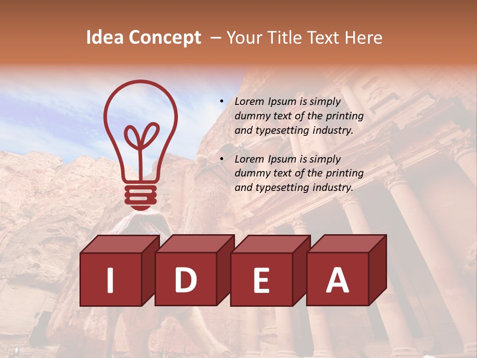 Child Accessibility Lead Pencil PowerPoint Template